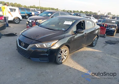 2020 Nissan Versa Sv Xtronic Cvt from USA, damaged, VIN 3N1CN8EV7LL852101